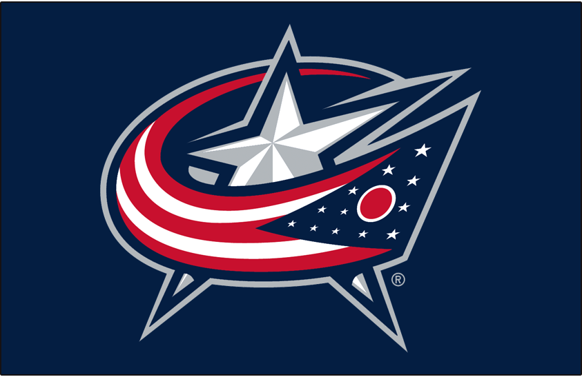 Columbus Blue Jackets 2007-Pres Primary Dark Logo iron on transfers for T-shirts